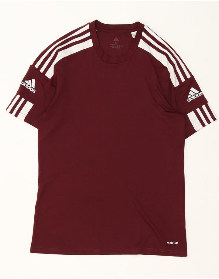 Adidas Hommes Aeroready T-Shirt Haut Bordeaux Moyen Polyester