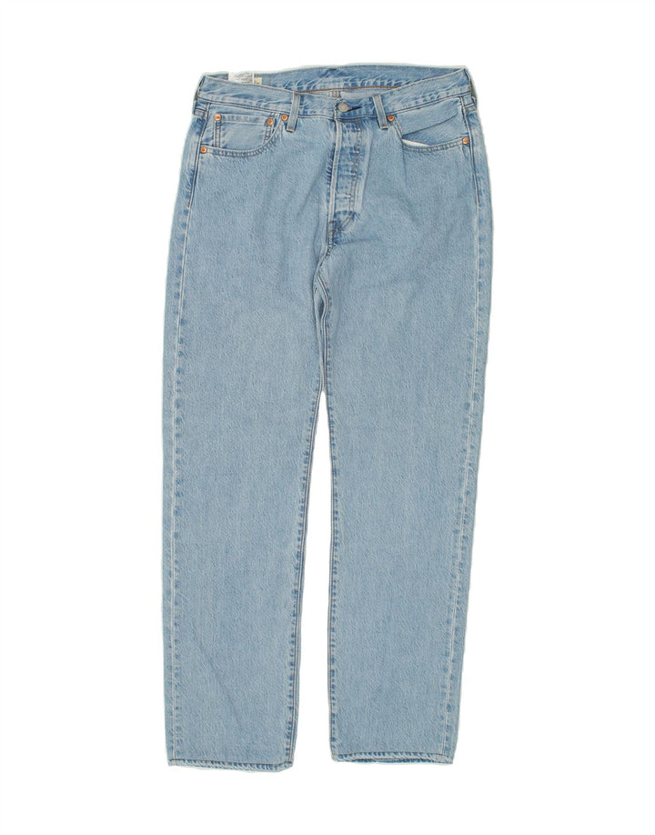LEVI'S Jean Droit 504 Homme W33 L32 Bleu Coton