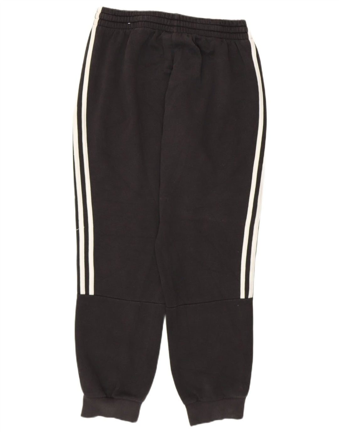 ADIDAS Pantalon de survêtement pour femme Joggers UK 12 Coton noir moyen