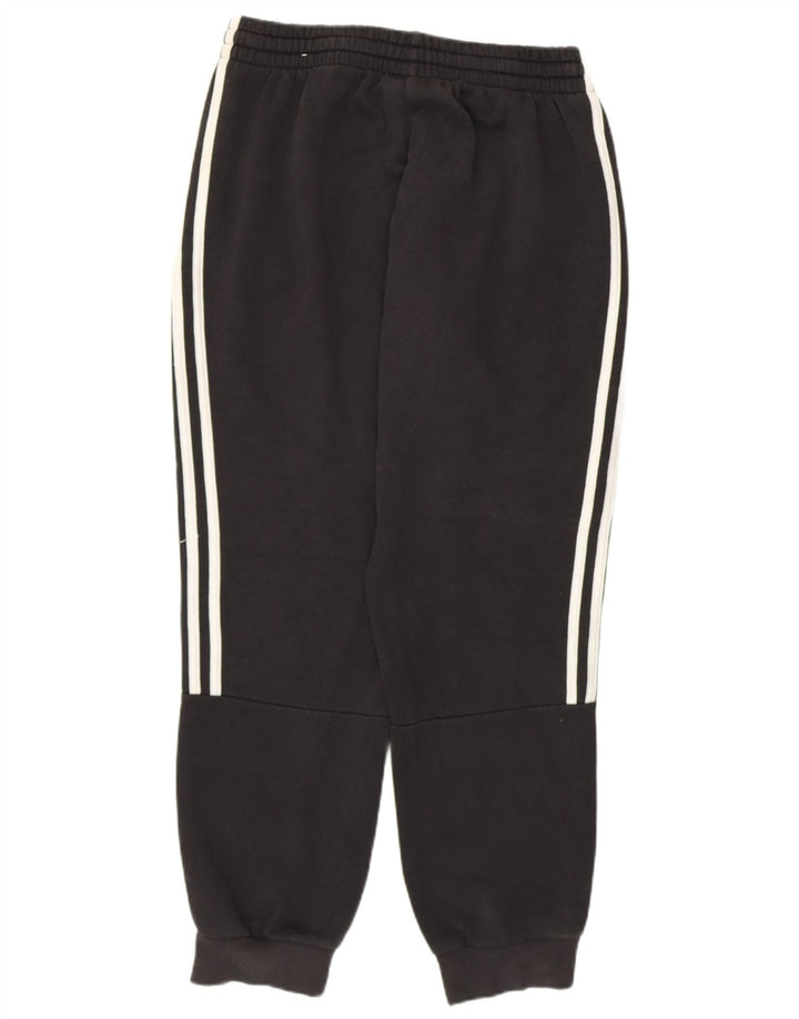 ADIDAS Pantalon de survêtement pour femme Joggers UK 12 Coton noir moyen