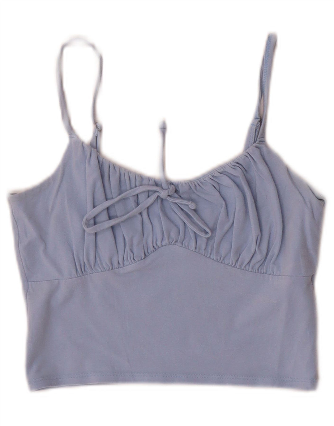 Hollister Haut court à caraco pour femme UK 12 Bleu moyen