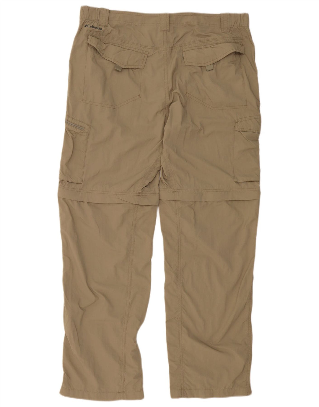 COLUMBIA Pantalon Cargo Droit Omni-Shade Homme W38 L32 Nylon Beige
