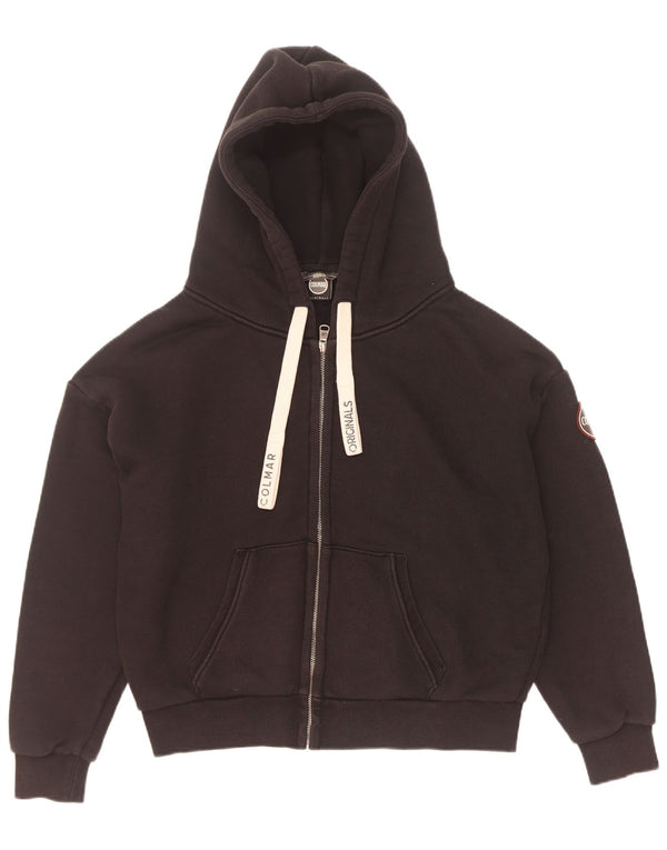 Colmar Pull à capuche zippé surdimensionné pour femme UK 6 XS Coton noir