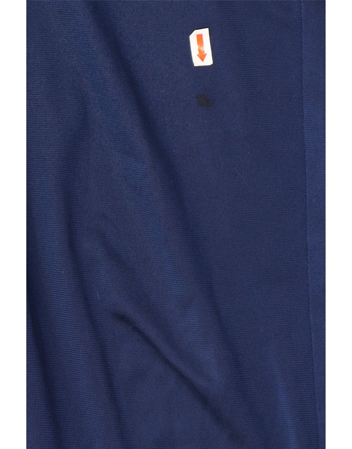 ADIDAS Mens Tracksuit Trousers Joggers UK 38/40 Medium Navy Blue Polyester