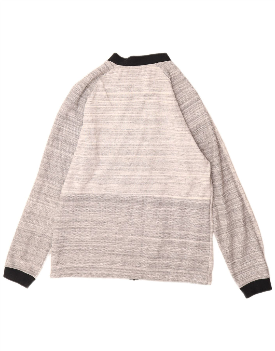 NIKE Veste de survêtement pour homme en coton rayé gris moyen