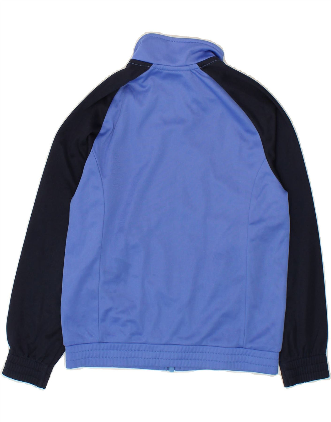 LOTTO Boys Graphic Tracksuit Top Jacket 8-9 Years Blue Colourblock Vintage Lotto and Second-Hand Lotto from Messina Hembry 
