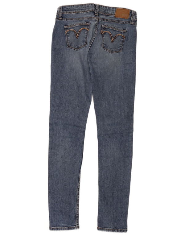 Levi's Jean Skinny Taille Basse Slight Curve Femme W26 L32 Bleu Coton