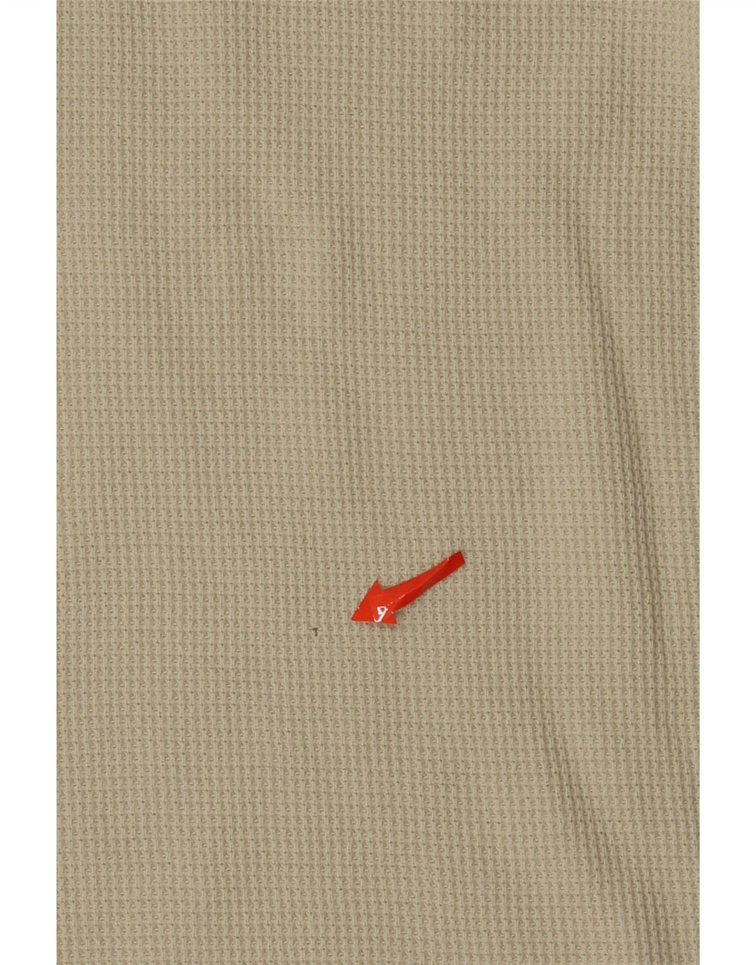 Reebok Polo Homme Large Beige Coton
