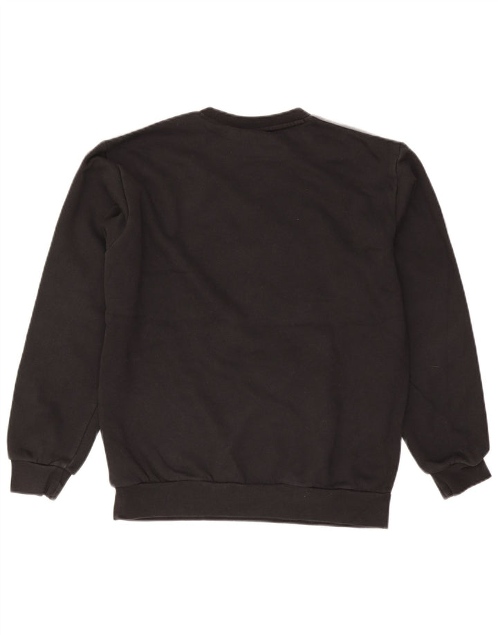Adidas Sweat-shirt graphique pour homme Petit coton noir