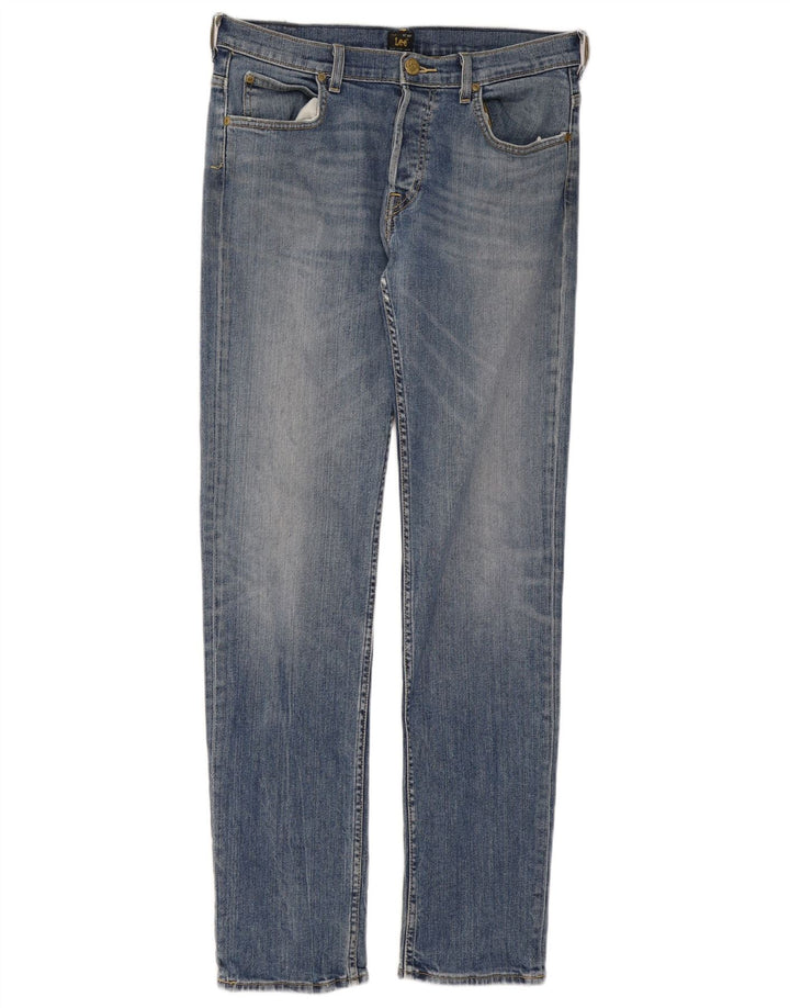 Lee Jean Powell Slim W33 L34 Homme Bleu Coton