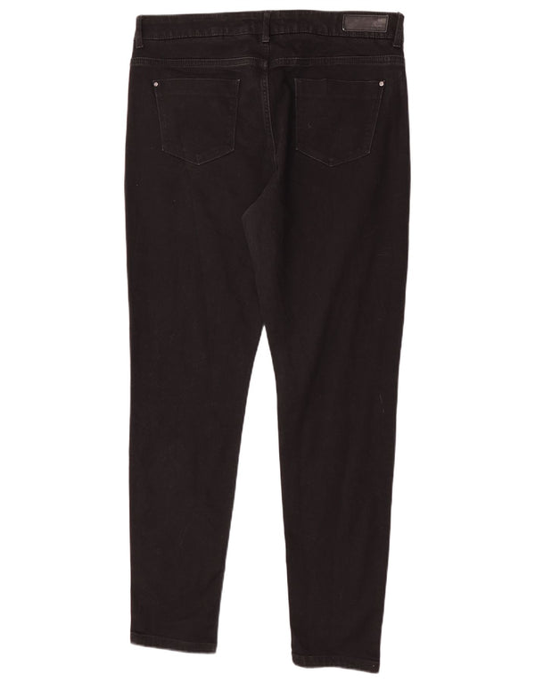 Marks & Spencer Jean slim autographe pour femme UK 14 Large W32 L28 Noir