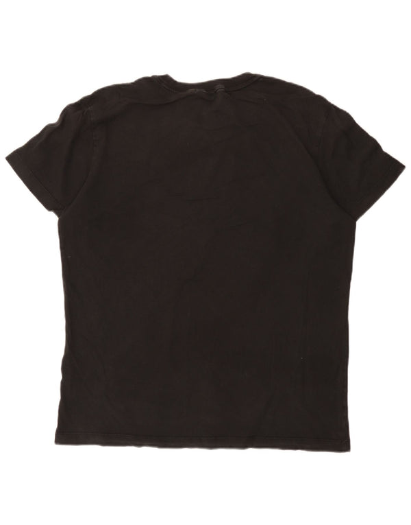 Calvin Klein Jeans T-shirt graphique pour homme XL Noir Coton Classique