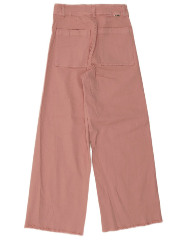 Billabong Pantalon décontracté à jambe large pour femme W27 L27 Coton rose
