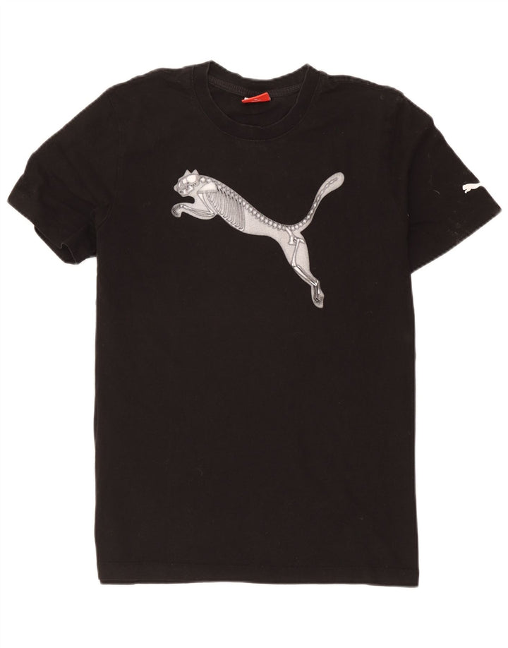 Puma Tee-Shirt Graphic Homme Noir Moyen Colourblock