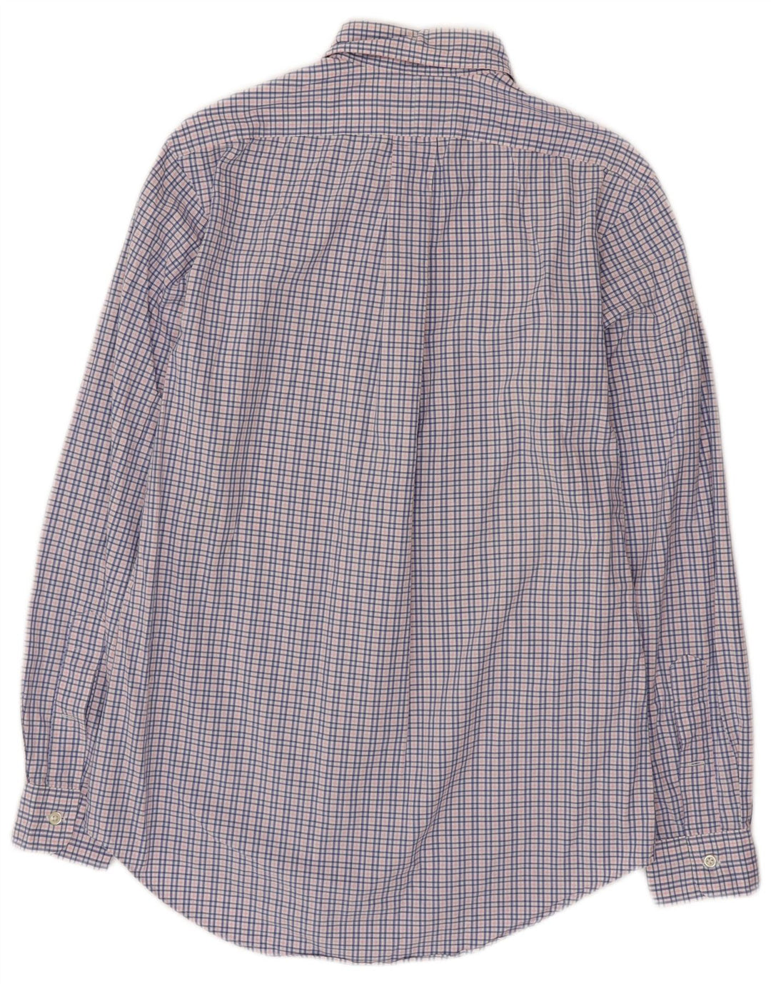 POLO RALPH LAUREN Chemise sur mesure pour hommes en coton à petits carreaux bleus