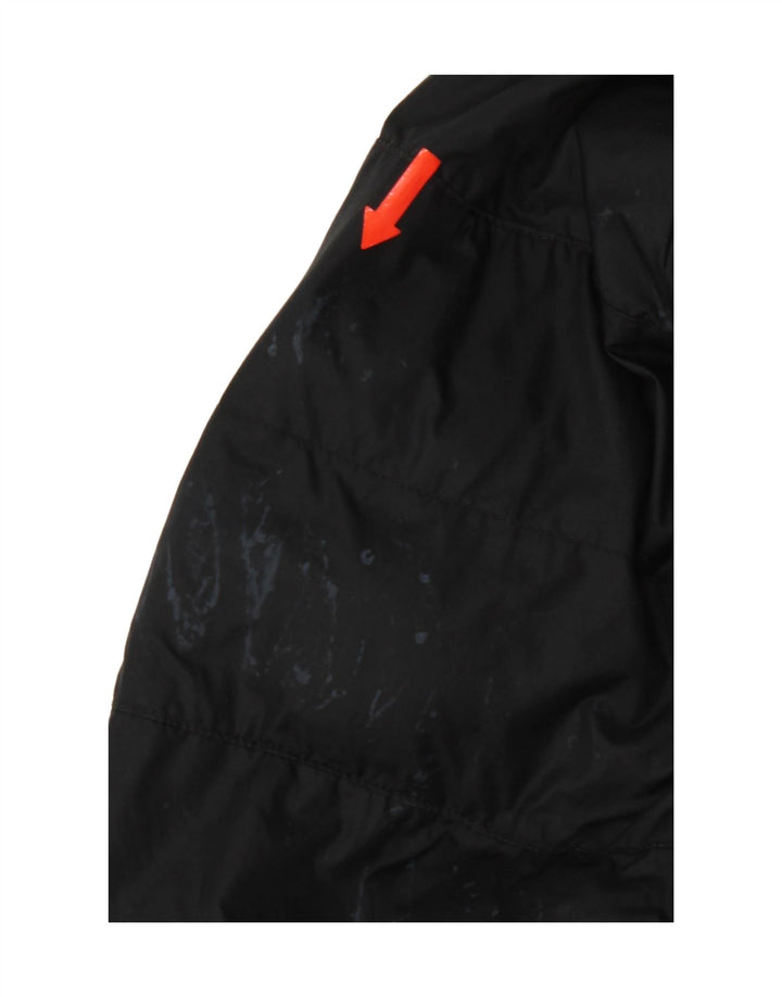 Nike Veste matelassée à capuche pour garçon 13-14 ans XL Noir Polyester