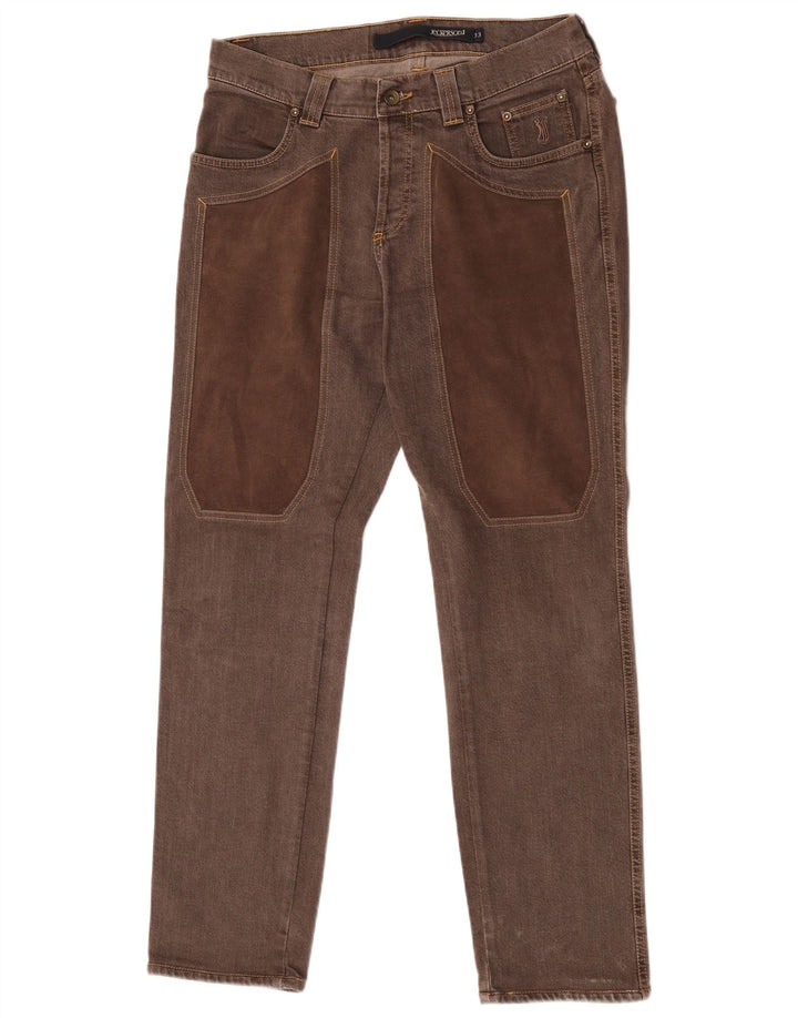 Jeckerson Jean Slim Homme W33 L31 Marron Coton