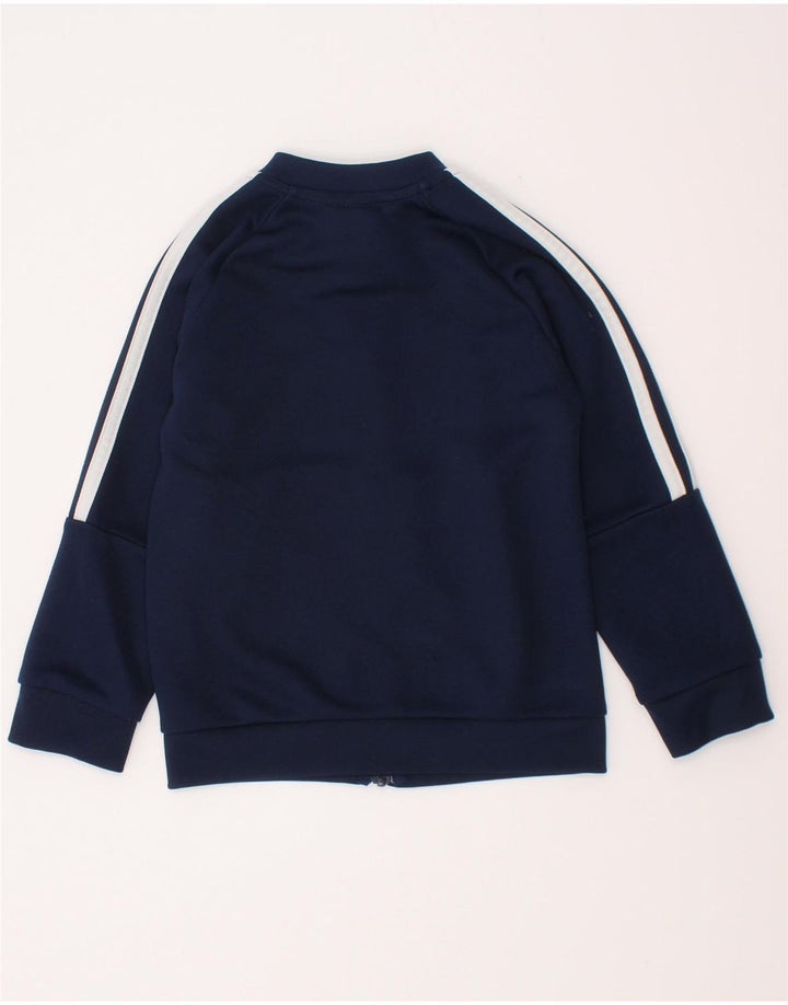 Veste de survêtement Adidas Garçon 7-8 ans Bleu Marine Polyester