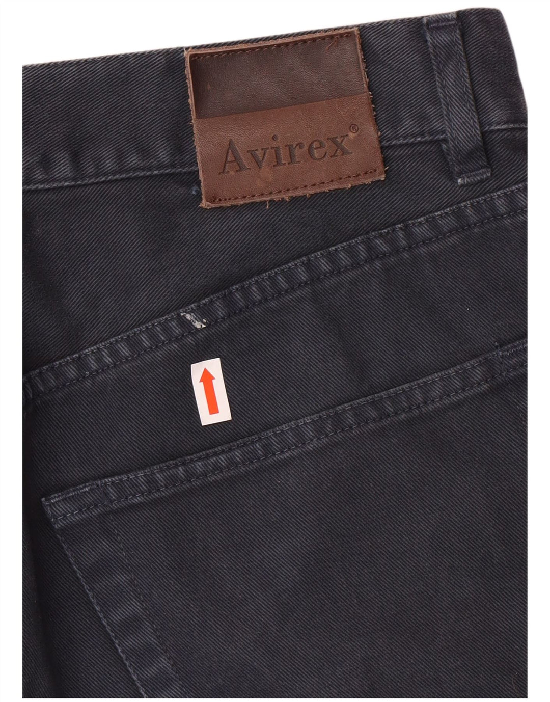 AVIREX Jean droit homme W30 L29 bleu marine coton