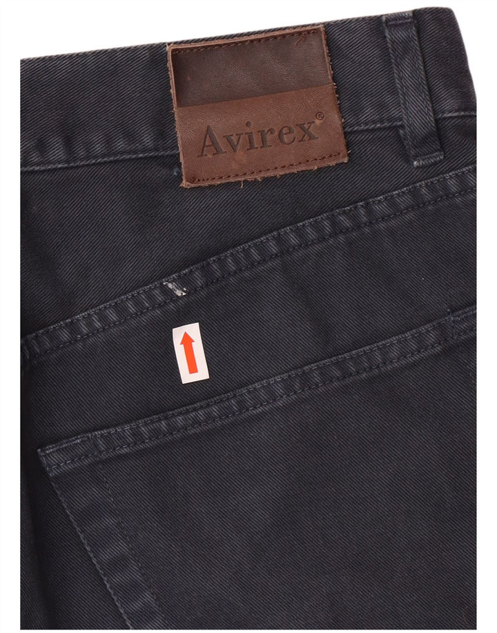 AVIREX Jean droit homme W30 L29 bleu marine coton