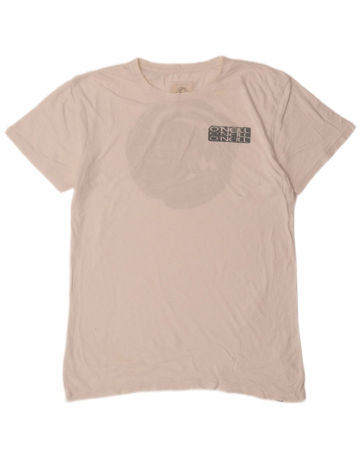 O'Neill T-Shirt Graphique Homme Blanc Moyen Coton