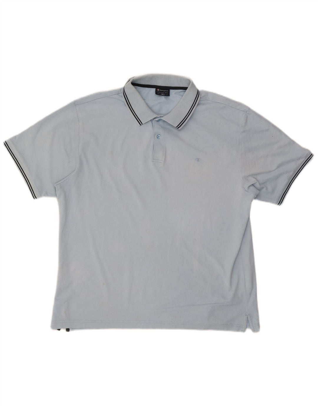 Champion Polo Homme XL Bleu Coton