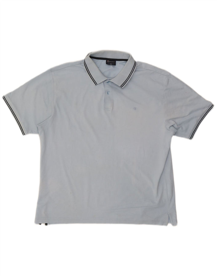 Champion Polo Homme XL Bleu Coton