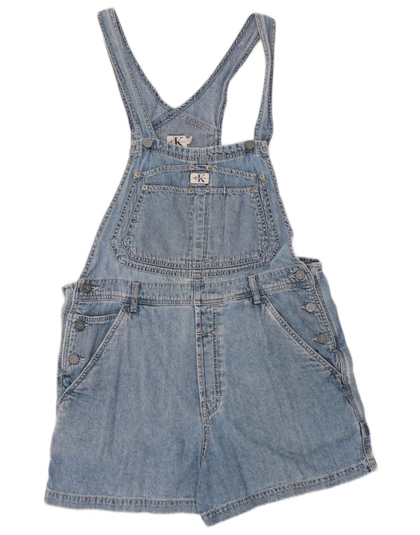 Calvin Klein Short en jean pour femme UK 16 Large W34 Bleu