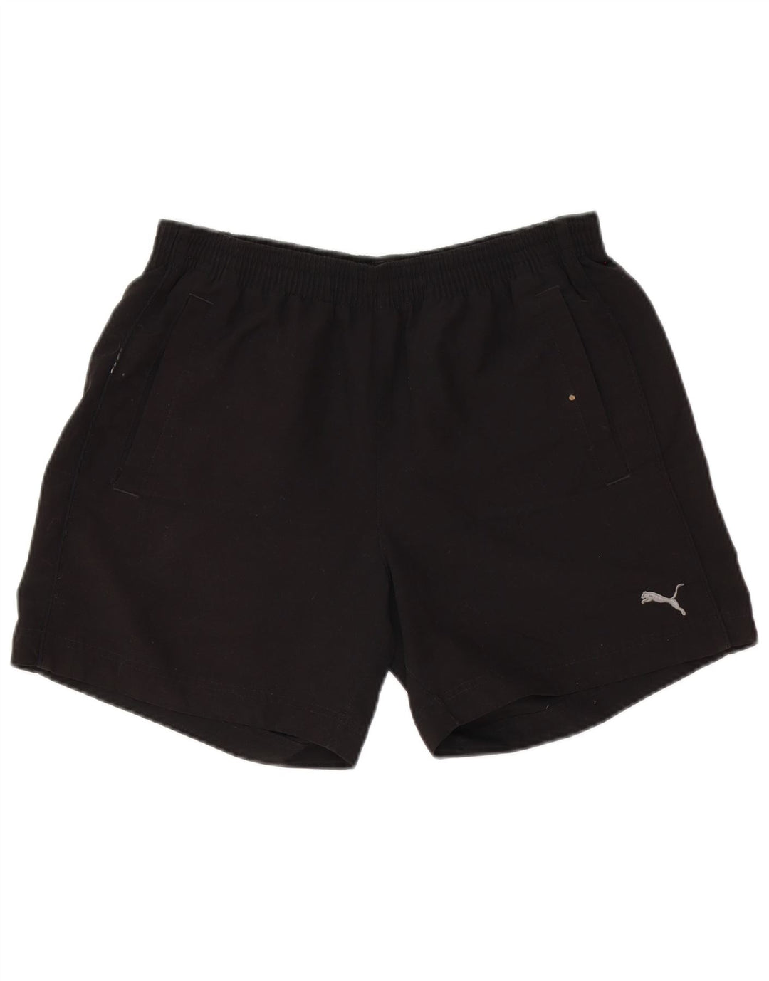 Puma Short de Sport Homme Noir Moyen