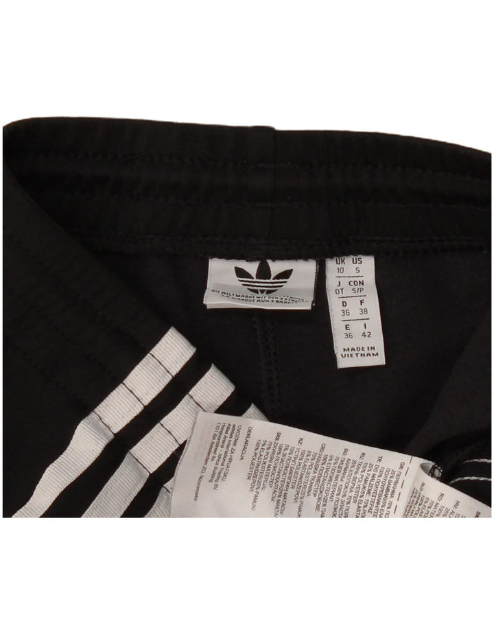 Adidas Pantalon de survêtement pour femme UK 10 Small Noir Polyester