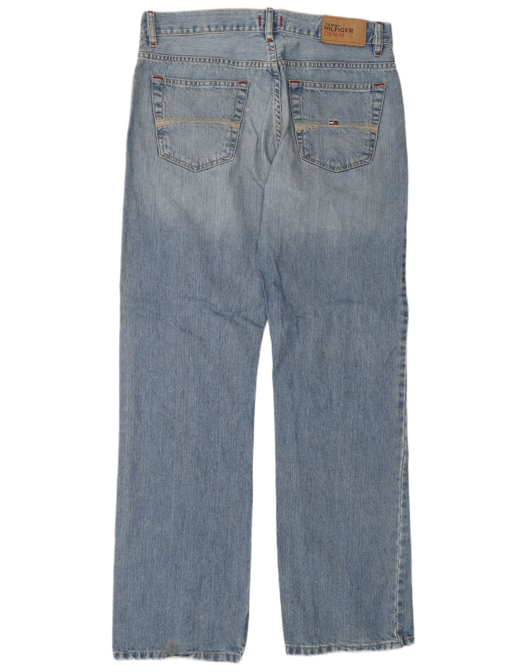 TOMMY HILFIGER Jean Droit Homme W33 L34 Bleu