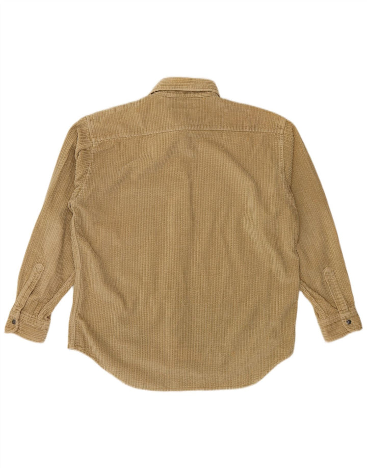 ENERGIE Chemise Velours Côtelé Homme XL Beige