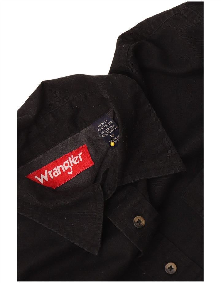 Wrangler Chemise Homme Moyen Noir Coton
