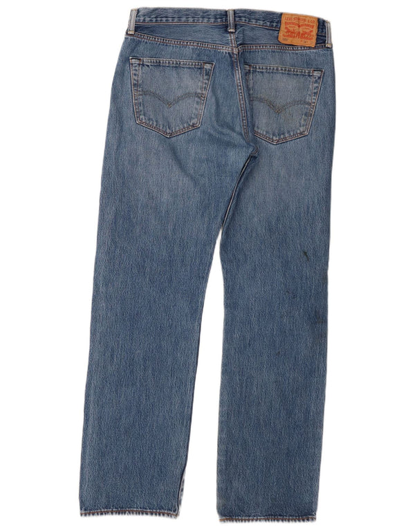 Levi's Jean Droit 501 Homme Bleu W34 L32 Coton