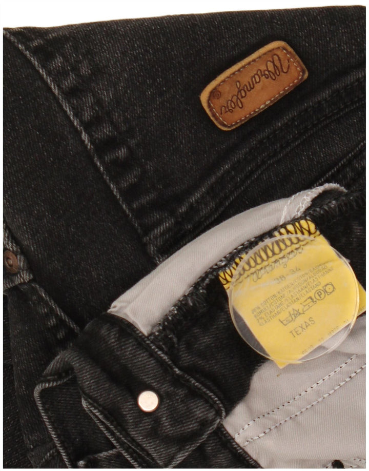 Wrangler Jean droit Texas W38 L28 pour homme en coton noir