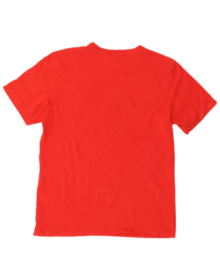 North Sails T-Shirt Graphique Coupe Regular Homme Rouge Moyen Coton