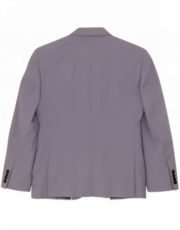 Marks & Spencer Veste blazer autographe à 2 boutons pour homme UK 40 Bleu moyen