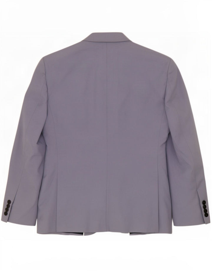 Marks & Spencer Veste blazer autographe à 2 boutons pour homme UK 40 Bleu moyen