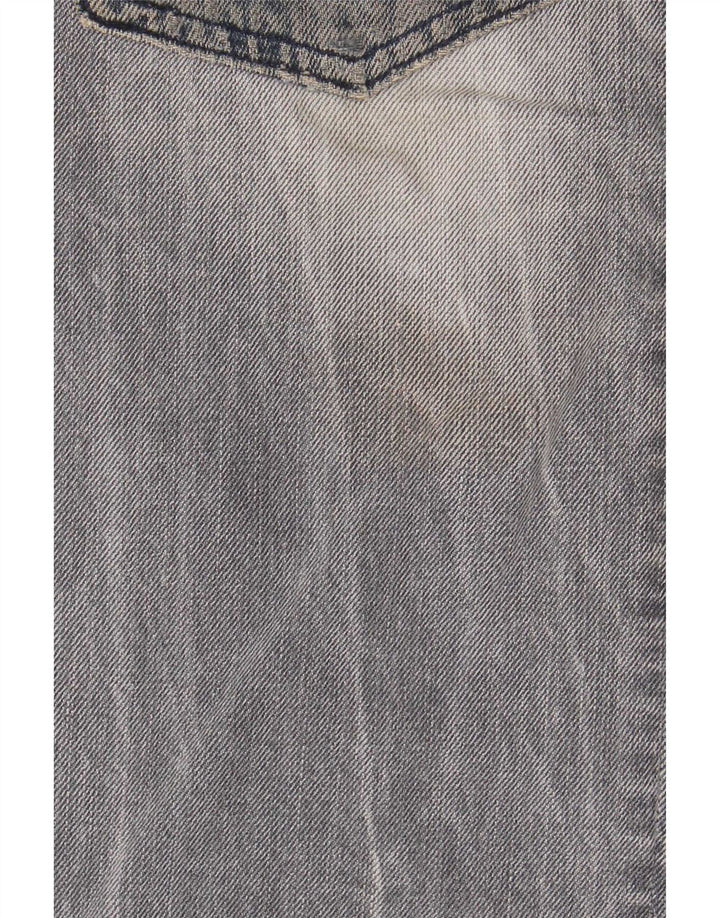 Jean droit cargo en détresse pour hommes Diesel W32 L34 coton bleu