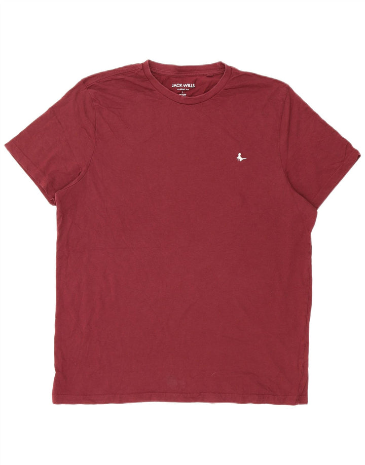 JACK WILLS T-shirt coupe classique pour homme, grand marron