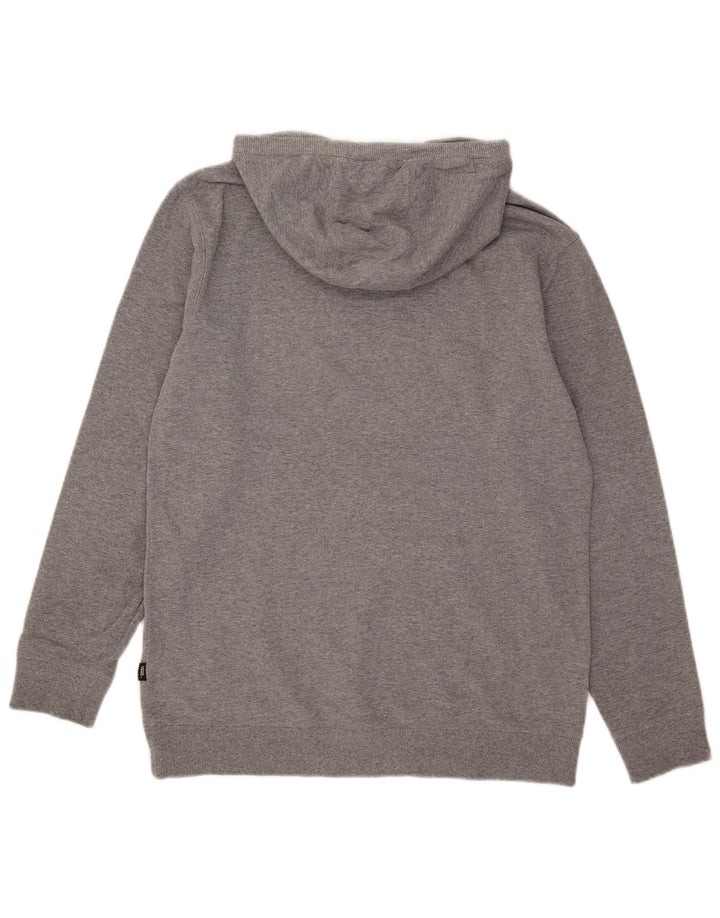 Vans Pull à capuche graphique homme gris moyen moucheté