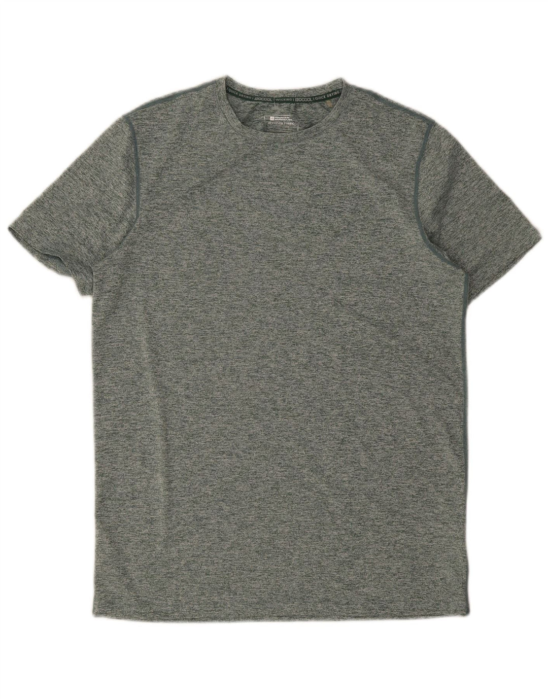 MOUNTAIN WAREHOUSE T-Shirt Homme Petit Vert Moucheté Polyester