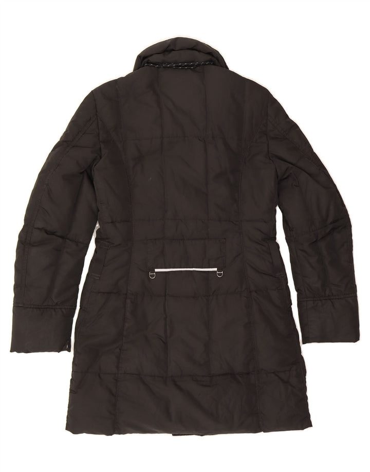 PEUTEREY Womens Padded Coat IT 40 Small Black Vintage PEUTEREY and Second-Hand PEUTEREY from Messina Hembry 