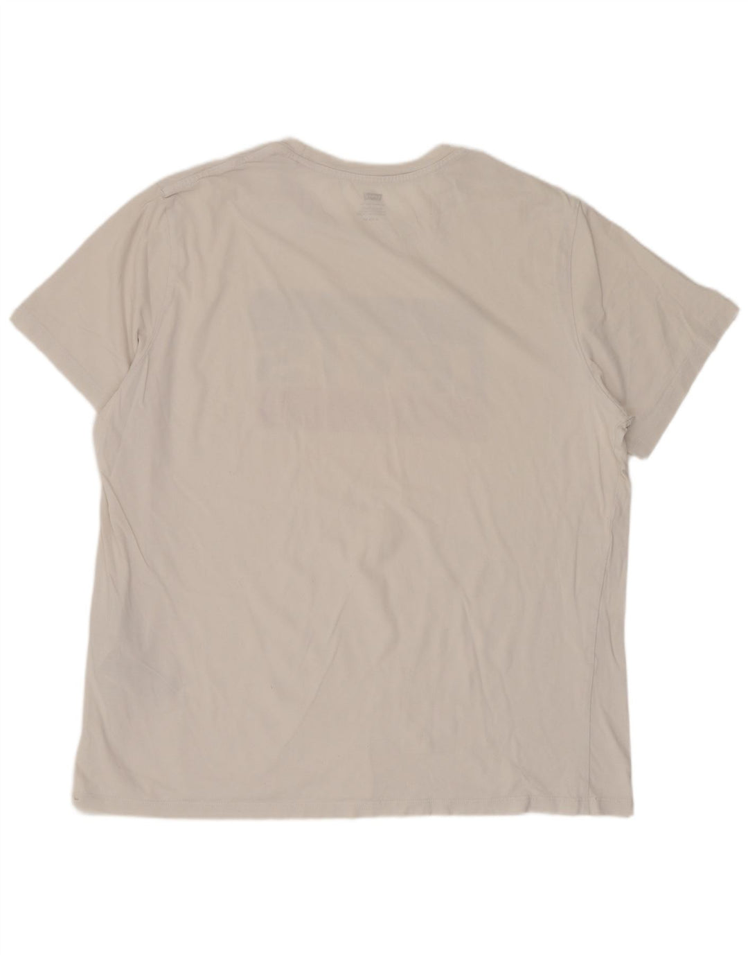 Levi's T-Shirt Graphique Top XL Homme Blanc Coton