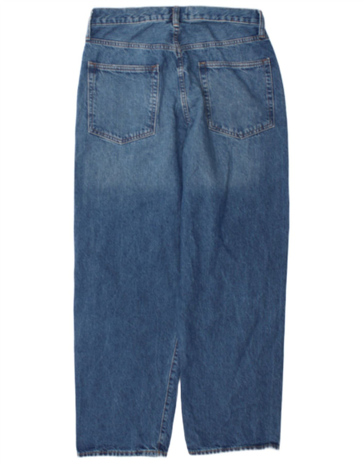 Jean Loose Femme Gap W29 L30 Bleu Marine Coton