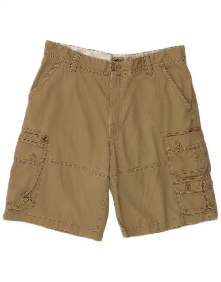IZOD Short Cargo Homme W36 Grand Coton Beige