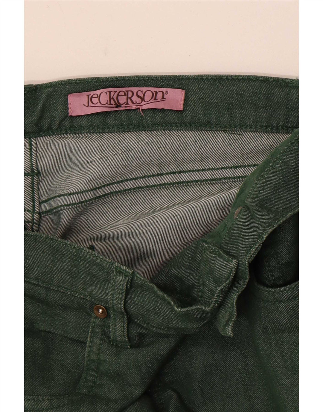 Jeckerson Jean Slim Femme W28 L34 Vert
