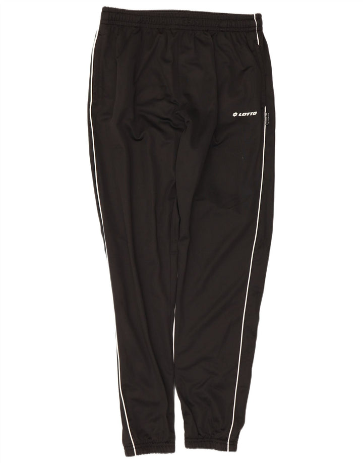 Lotto Pantalon de Survêtement Homme Joggers Large Noir Polyester