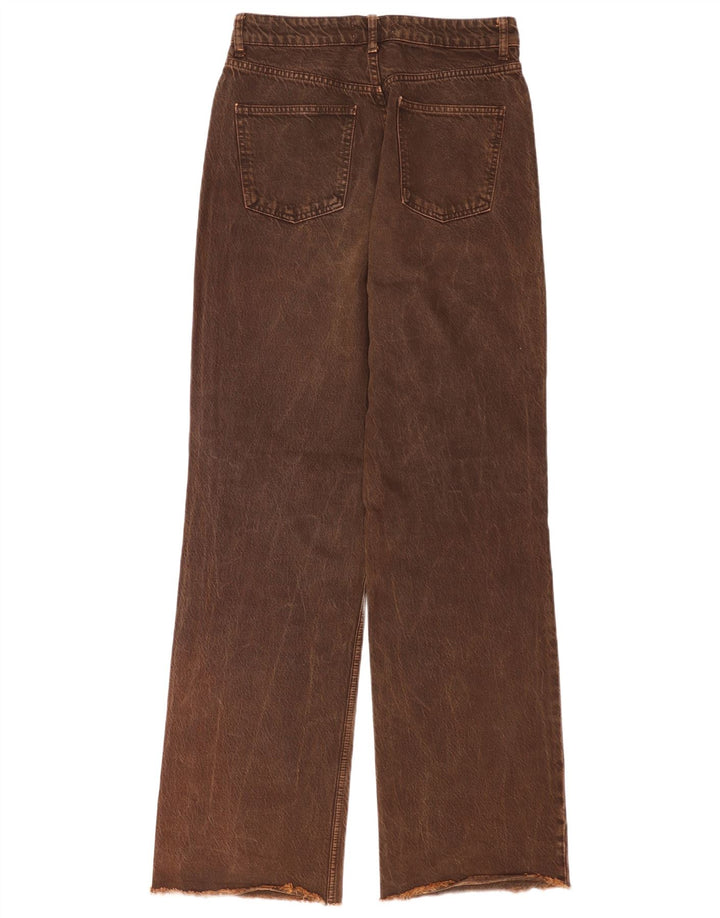 Zara Jean droit pour femme EU 40 Medium W30 L33 Marron