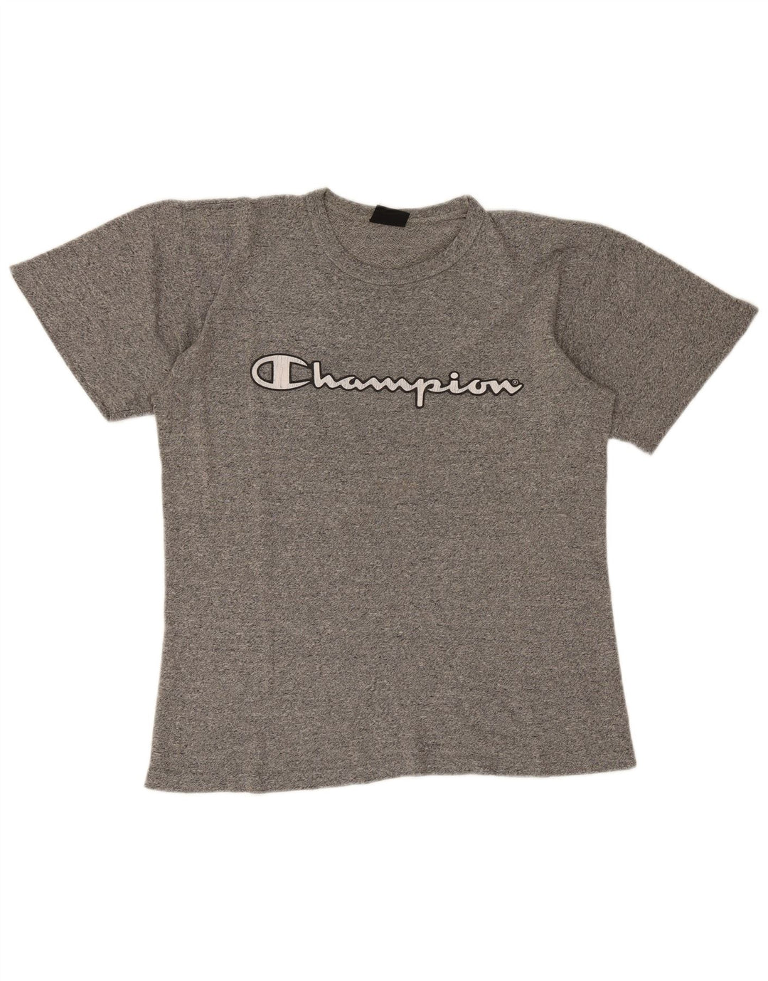 Champion T-Shirt Graphique Homme Grand Gris Moucheté